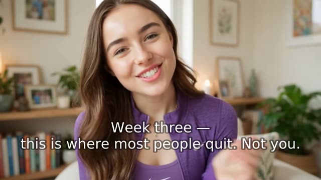 Week 3 Pep Talk exercise demonstration