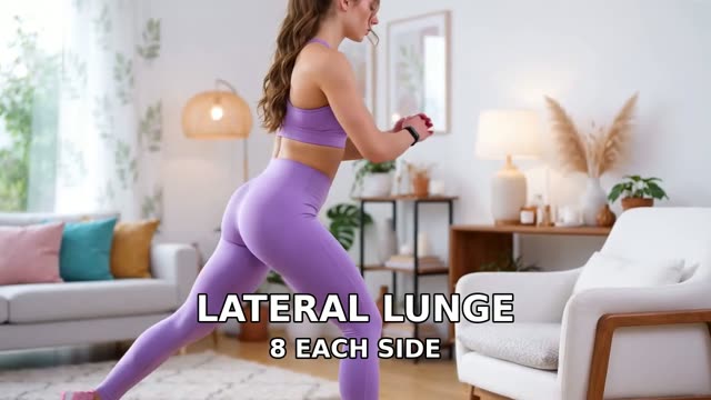 Lateral Lunge exercise demonstration